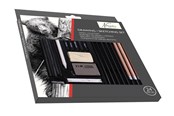 Artykuly Artystyczne & Rzemieslnicze - Nassau Drawing set 24 pieces. - AR0217/GE