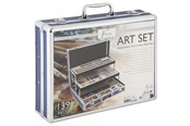 Artykuly Artystyczne & Rzemieslnicze - Nassau Art Set. 140 pieces in metal case.37.5*29 - AR0969/GE