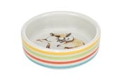 Gryzonie - Trixie Ceramic Bowl 80 ml/ø 8 cm multi-coloured - TX60801