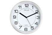 Dekoracje - Unilux Attraction Clock metal grey - 400094404