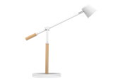 Inteligentny dom - Unilux Vicky LED lamp white/wood - 400110084