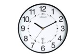 Dekoracje - Unilux Maxi Wave Clock black - 400094564