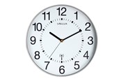 Dekoracje - Unilux Maxi Wave Clock metal grey - 400094565