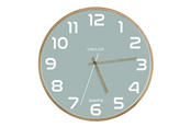 Dekoracje - Unilux Baltic Clock green/wood - 400165098