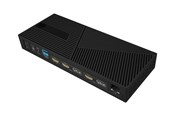 Stacja dokujaca - ICY BOX IB-DK2246AC - docking station - USB-C 3.2 Gen 2 / Thunderbolt 3 / Thunderbolt 4 - 3 x HDMI 2 x DP - GigE - IB-DK2246AC