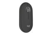 Myszka - Logitech Pebble Mouse 2 M350s Wireless - Tonal Graphite - Myszy - Optyczny - 3 - Czarny - 910-007015