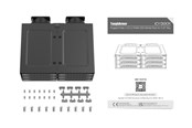 Dysk twardy - akcesoria - Icy dock ToughArmor MB118VP-B - storage enclosure - 6 x U.2/U.3 NVMe SSD mobile rack for 5.25"​ bay with SlimSAS SFF-8654 8i - PCIe 4.0 - PCIe 4.0 - MB118VP-B