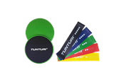 Sport i fitness - Tunturi RESISTANCE & CORE SLIDERS SET - 14TUSYO045IONE SIZE