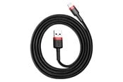 Kabel USB - Baseus Cafule Cable USB Lightning 2A 3m (Black+Red) - CALKLF-R91