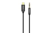 Kabel USB - Baseus Yiven Audio cable USB-C to mini jack 3.5mm 1.2m (Black) - CAM01-01