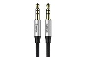Kabel audio - Baseus Yiven Audio Cable Cable 3.5 male Audio M30 1.5M Silver+ Black - CAM30-CS1