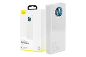 Powerbank - Baseus Amblight Digital Display Quick Charge - 30000mAh - 65W - 4xUSB USB-C Powerbank - Biały - 30000 mAh - PPLG000102