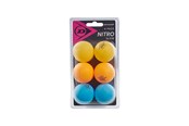 Sport i fitness - Dunlop Nitro Glow 40+  6 Tabletennis Ball - DU679349IONE SIZE