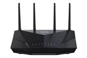 Router - ASUS RT-AX5400 -Wi-Fi 6 - 4-Port switch - Dual-Band - Wireless router Wi-Fi 6 - 90IG0860-MO3B00