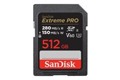 Karta pamieci - SANDISK Extreme Pro - SD - 280MB/s - 512GB - SDSDXEP-512G-GN4IN
