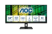 Monitor - 34" AOC U34E2M - 3440x1440 (UWQHD) - 100Hz - VA - U34E2M