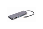 Stacja dokujaca - Gembird Cablexpert A-CM-COMBO5-05 - docking station - USB-C 3.1 - HDMI - GigE - A-CM-COMBO5-05