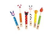 Zabawki drewniane - Small Foot - Animal Whistle Set of 6 - 7744