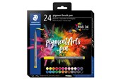 Przybory do pisania i rysowania - Staedtler Pigment brush 371 24 pcs. Cardboard box - 371 C24