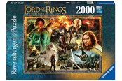 Puzzle - Ravensburger Lord Of The Rings Return of the King 2000p Blok - 10217293