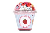 Kreatywne gry - Small Foot - Wooden Beads Jewelry Making Cupcake - 11248