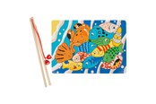 Zabawki drewniane - Small Foot - Wooden Fishing Game Puzzle - 8185