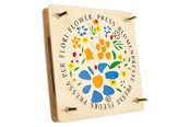 Kreatywne gry - Small Foot - Wooden Flower Press 18x18cm - 8172