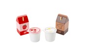 Zabawki drewniane - Small Foot - Wooden Play Food Dairy 4dlg. - 11440