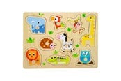 Puzzle - Small Foot - Wooden Stud Puzzle Zoo 9pcs. Drewniany - 4763