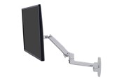 Uchwyt na monitor - Ergotron LX Wall Monitor Arm - White - 45-243-216