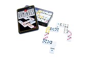 gry-planszowe-karciane-i-kosci - Small Foot - Domino Game 6 Colors - 3494
