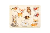 Puzzle - Small Foot - Wooden Stud Puzzle Forest Animals 9p Drewniany - 11499
