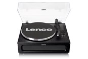Gramofon - Lenco LS-430BK - Record Player with 4 built-in speakers - Black - Gramofon Czarny - LS-430BK