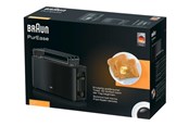 Toster - Braun Toster PurEase HT3110BK - toaster - black - HT3110BK