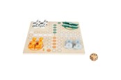 gry-planszowe-karciane-i-kosci - Small Foot - Wooden Ludo Game Safari - 11697