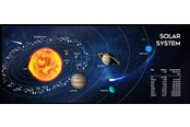 Akcesoria dla myszy i klawiatury - Gembird Gaming mouse pad - extra large - Cosmos - MP-SOLARSYSTEM-XL-01