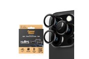 Telefon - szklo ochronne - PanzerGlass Hoops™ Camera Lens Protector iPhone 15 Pro | 15 Pro Max | Black Metal - PANZER1139