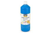 Kreatywne gry - Creall School paint Blue 1 liter - 01810