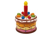 Kreatywne gry - Small Foot - Wooden Music Box Birthday Cake - 2483