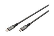 Kabel USB - DIGITUS - USB-C cable - 24 pin USB-C to 24 pin USB-C - 3 m - DB-300443-030-S