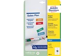 Papier, papier fotograficzny i etykiety - Avery Magnets - J8871-5