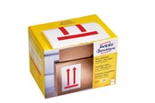 Materialy do pakowania - Avery Labels in dispenser pre-printed with "Up" paper material - 7250