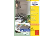 Papier, papier fotograficzny i etykiety - Avery Universal labels red - 3456