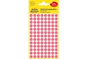 Papier, papier fotograficzny i etykiety - Avery Colour coding dots permanent neon red - 3177
