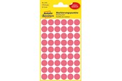 Papier, papier fotograficzny i etykiety - Avery Colour coding dots permanent neon red - 3147