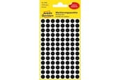 Papier, papier fotograficzny i etykiety - Avery Colour coding dots permanent black - 3009