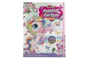 Kreatywne gry - Grafix Sticker Book Magical Fantasy with 200 Stickers - 100074