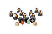 gry-planszowe-karciane-i-kosci - Small Foot Wooden Memo Game Penguin 26 pcs - 11959
