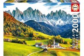 Puzzle - Educa 2000 Autumn In The Dolomites - 80-19566