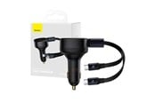 Telefon - Adapter i Ladowarka - Baseus Car Charger  Enjoyment with cable USB-C 33W (Black) - C00035500111-00